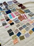 90 Piece Play Patch Jar - Linen Fabric Patchwork Pieces