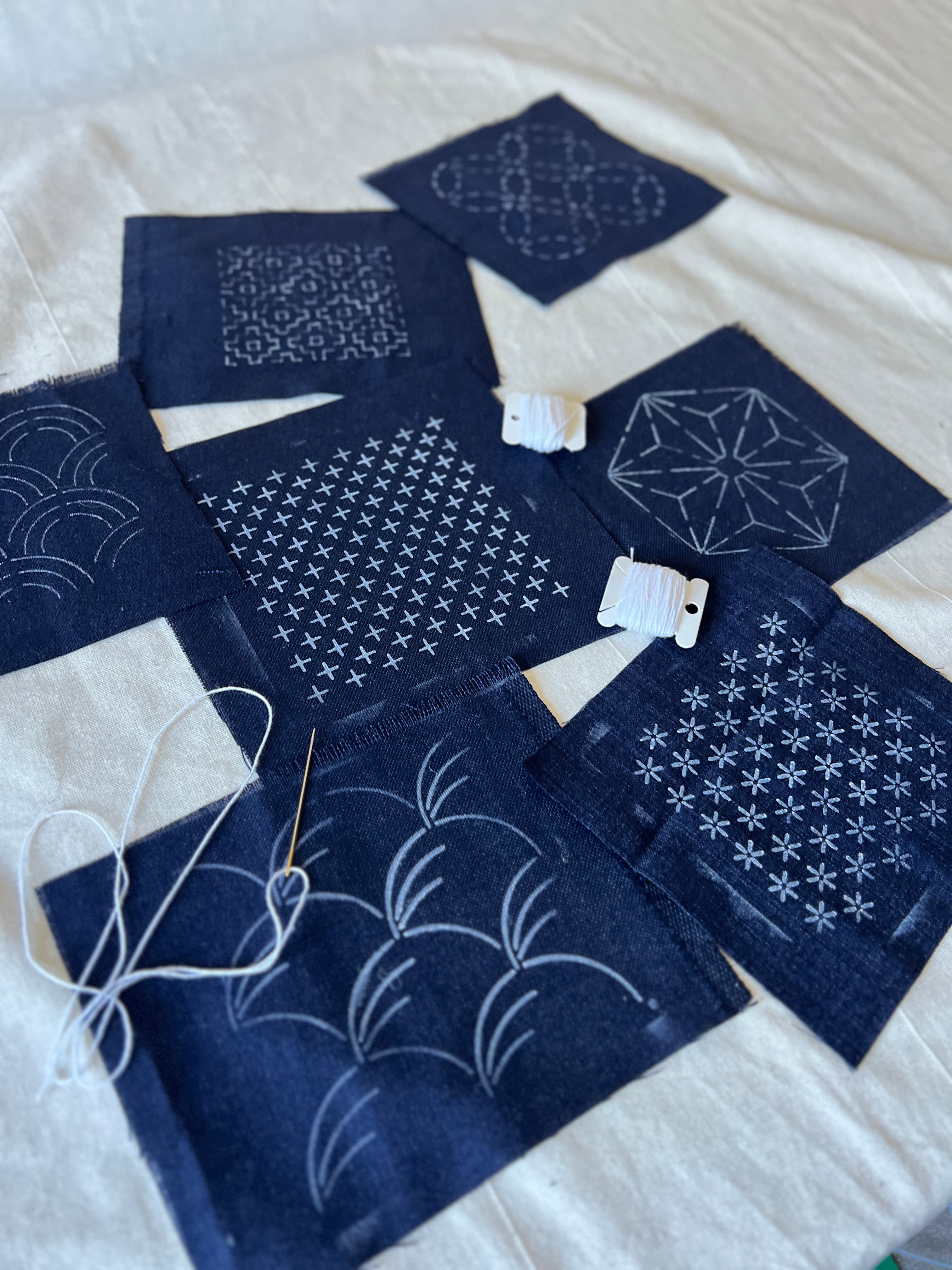 The Sashiko Starter Kit — 10 Piece Set with Everything You'll Need to Get Started
