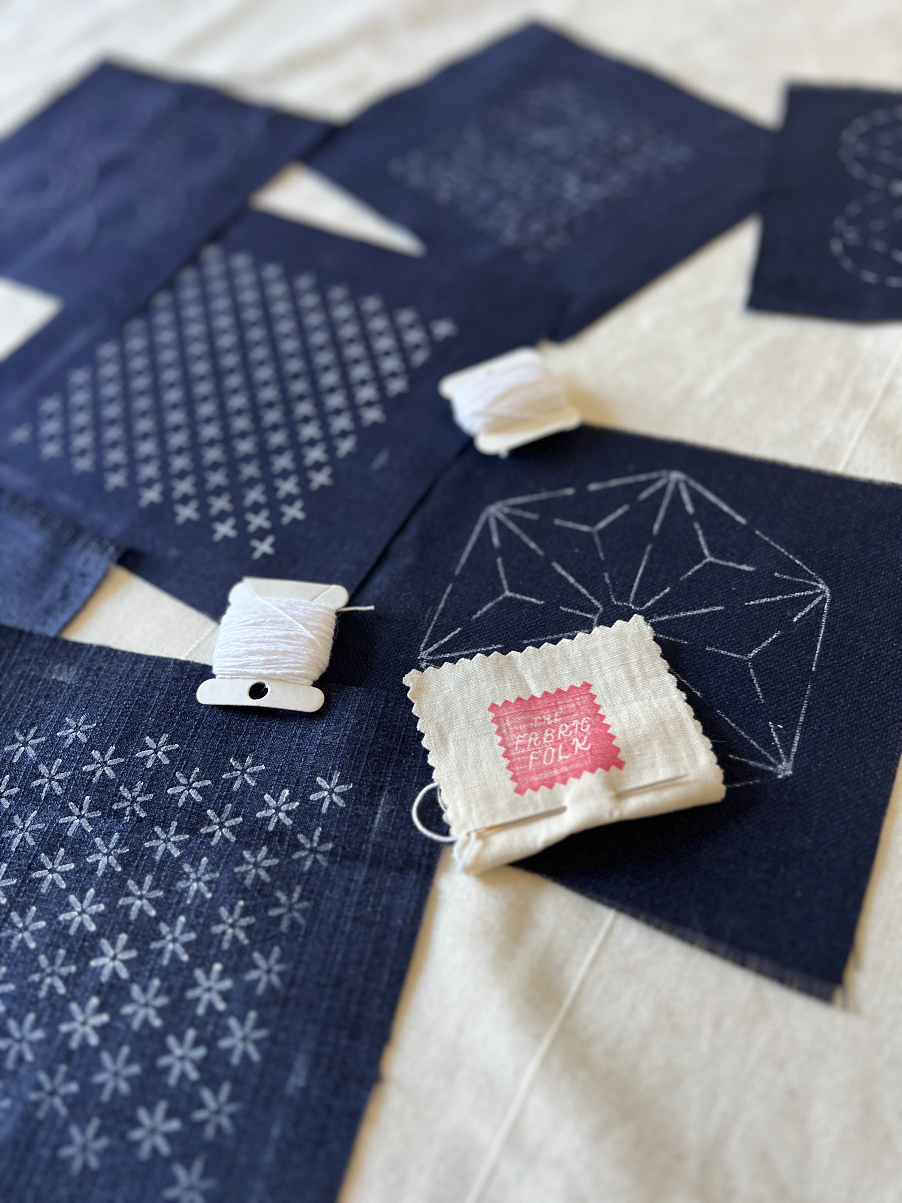 The Sashiko Starter Kit — 10 Piece Set with Everything You'll Need to Get Started