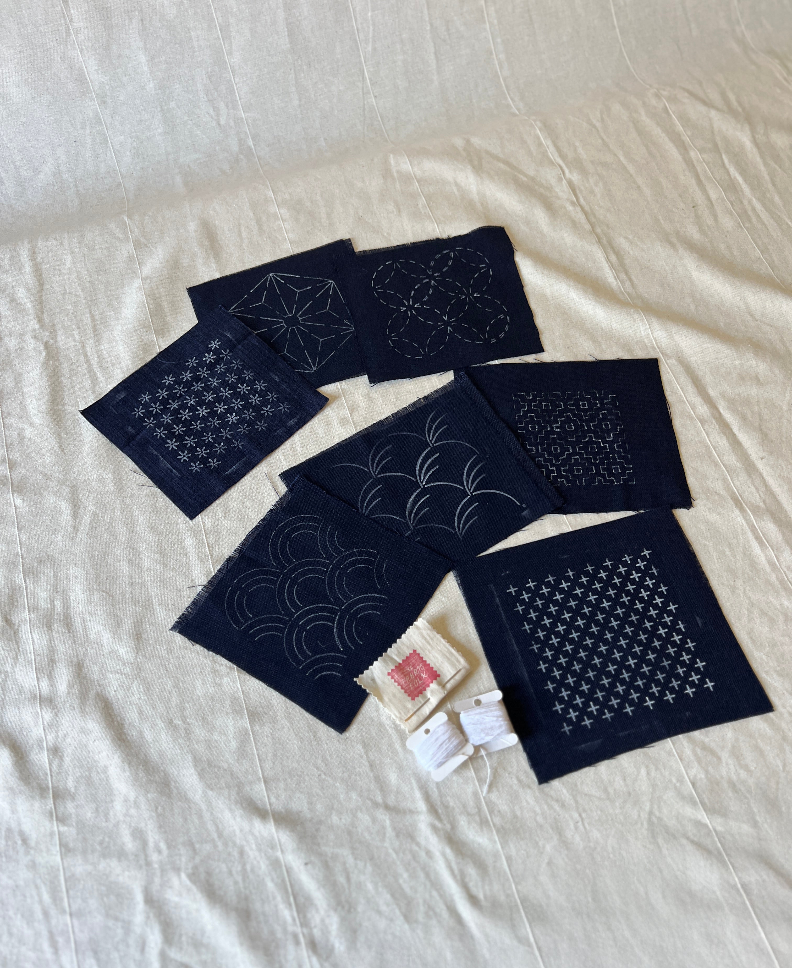 The Sashiko Starter Kit — 10 Piece Set with Everything You'll Need to Get Started