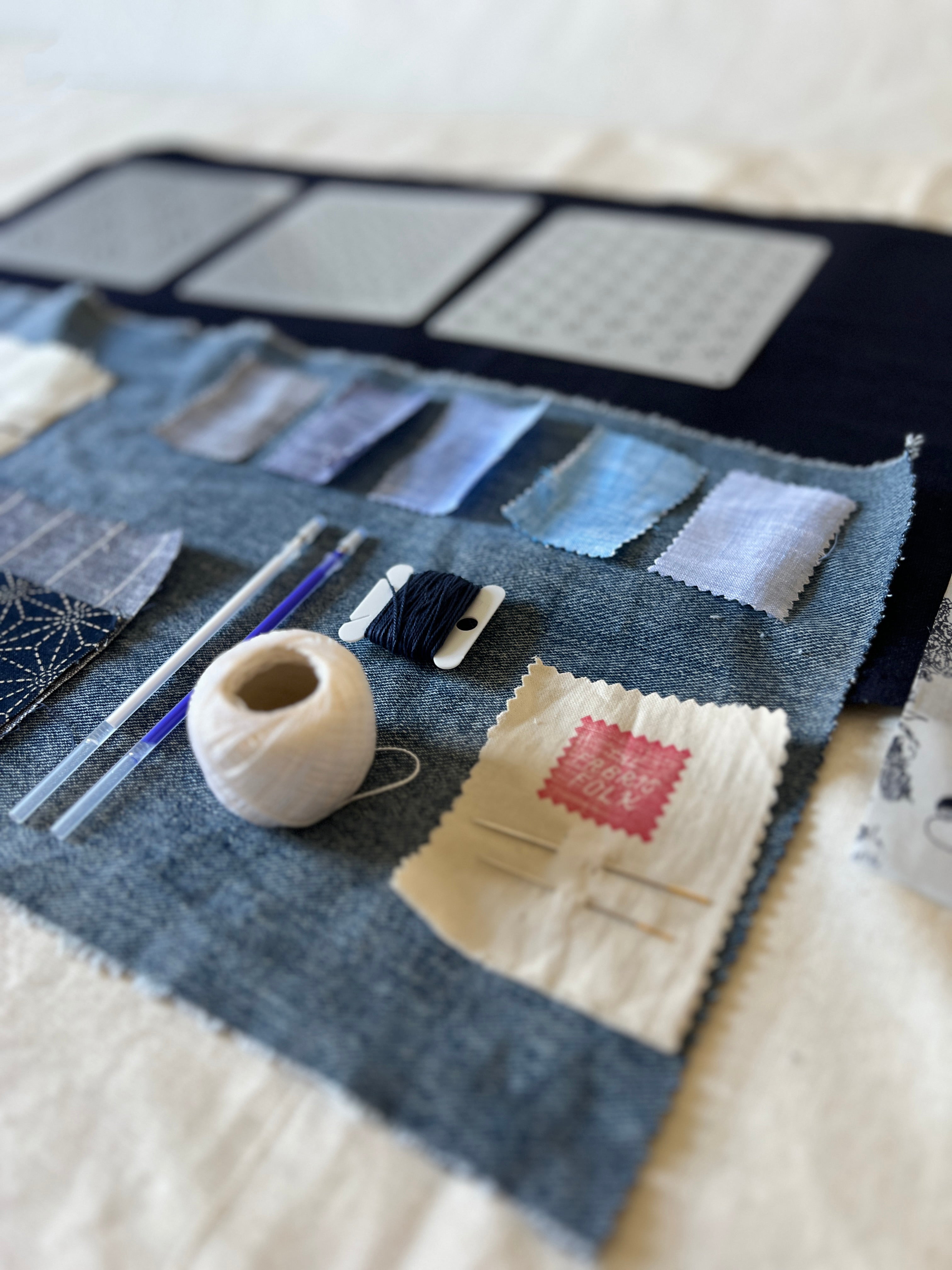 The Sashiko Practitioner Kit — 25 piece set