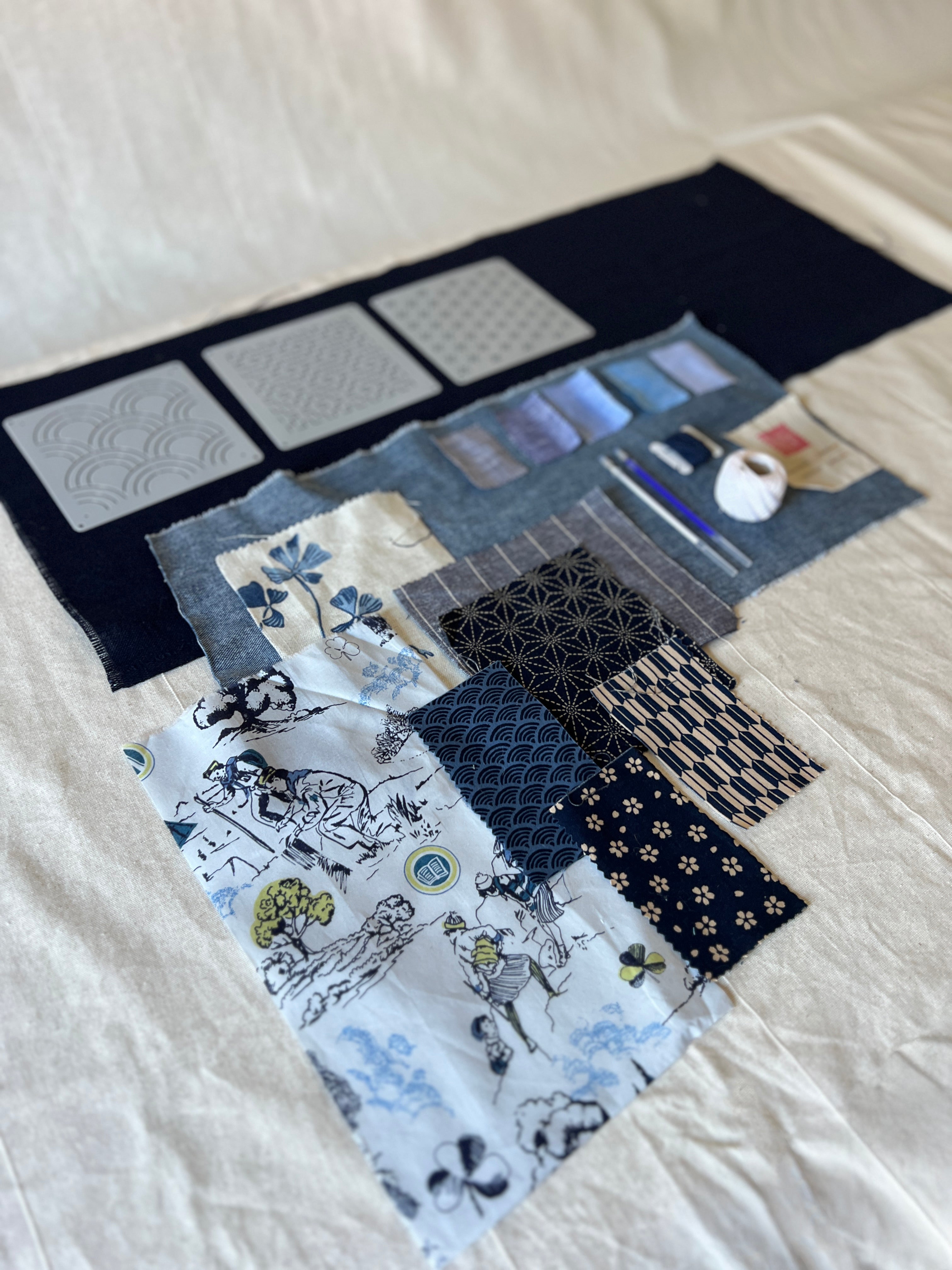 The Sashiko Practitioner Kit — 25 piece set