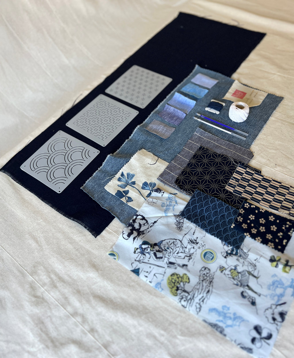 The Sashiko Practitioner Kit — 25 piece set