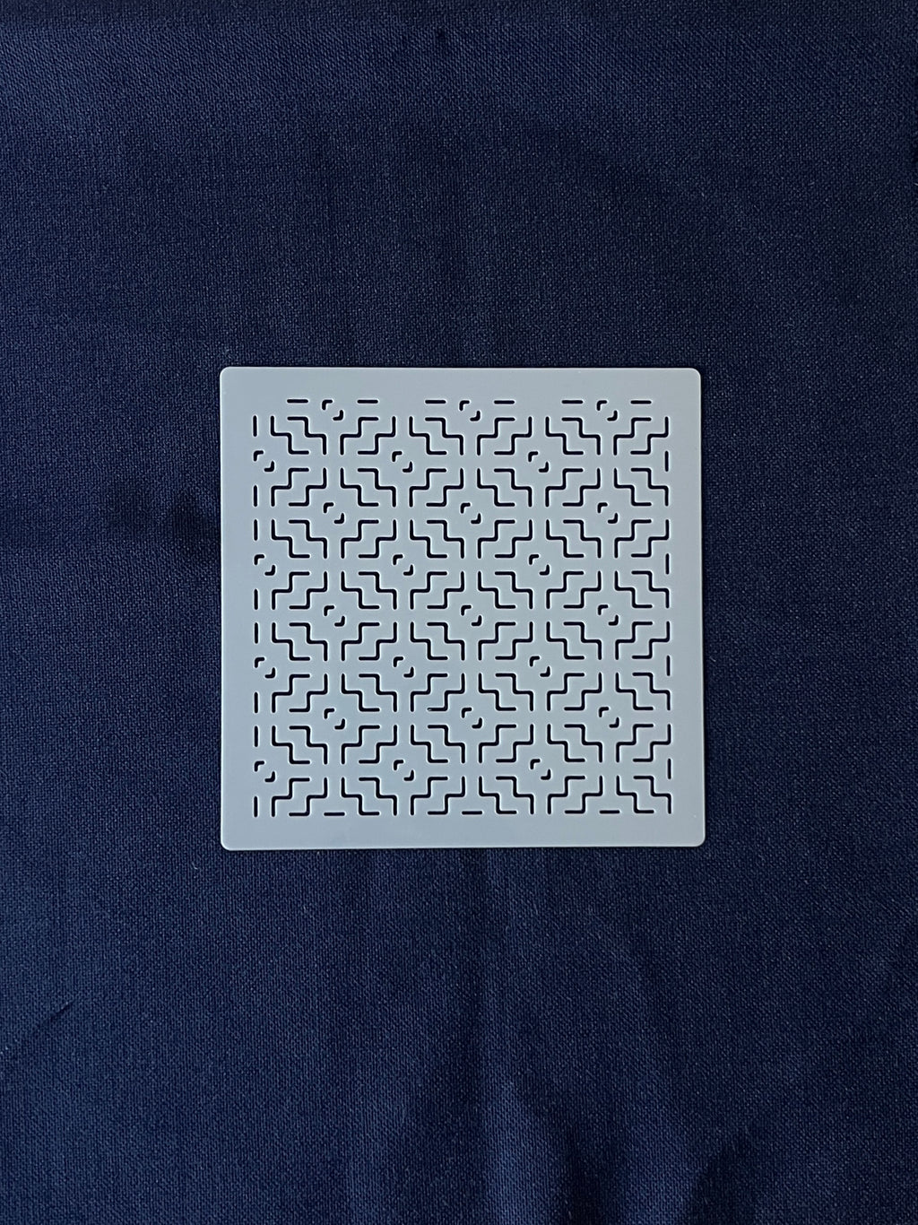 Sashiko Stitching Stencil - Persimmon Flowers (Kakinohana)