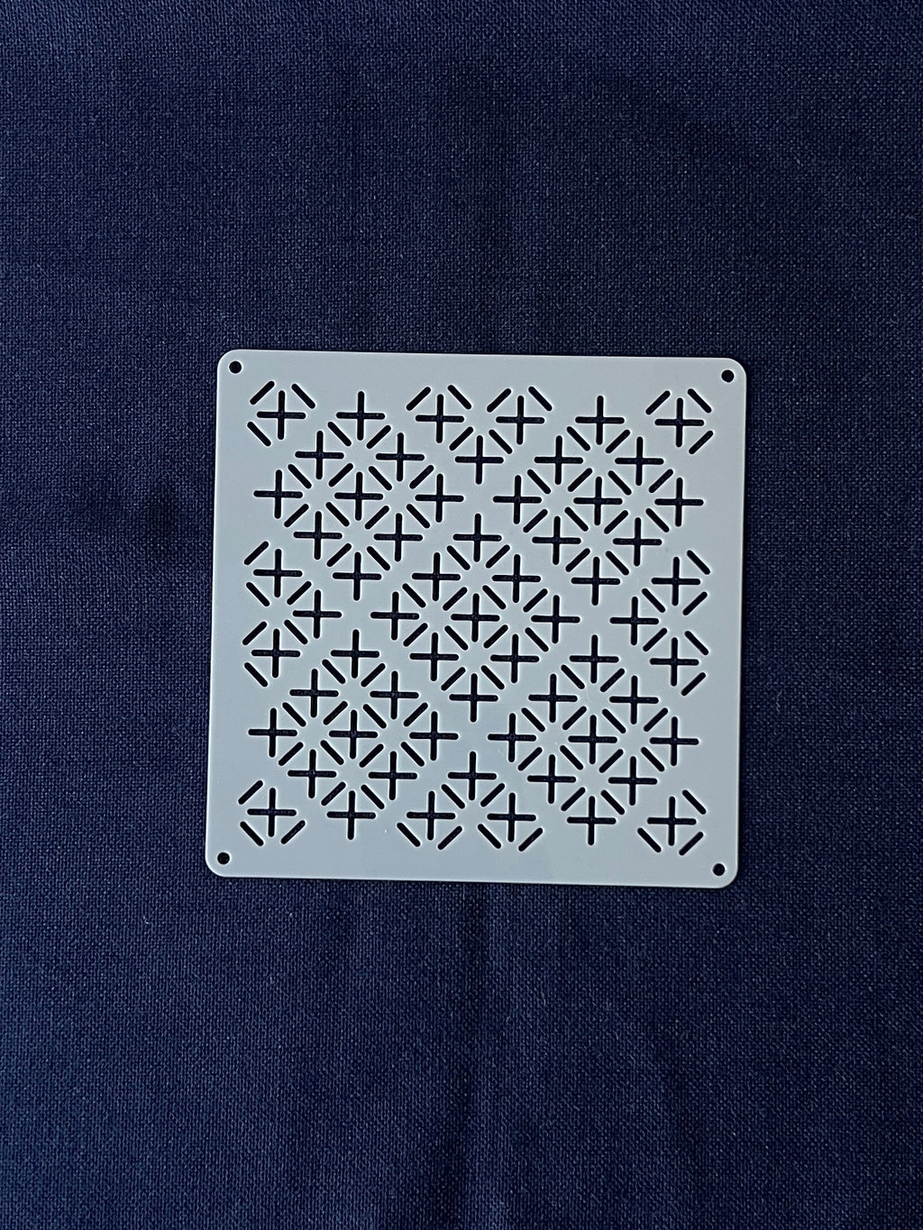Sashiko Stitching Stencil - Cross Stitch (Jujizashi)