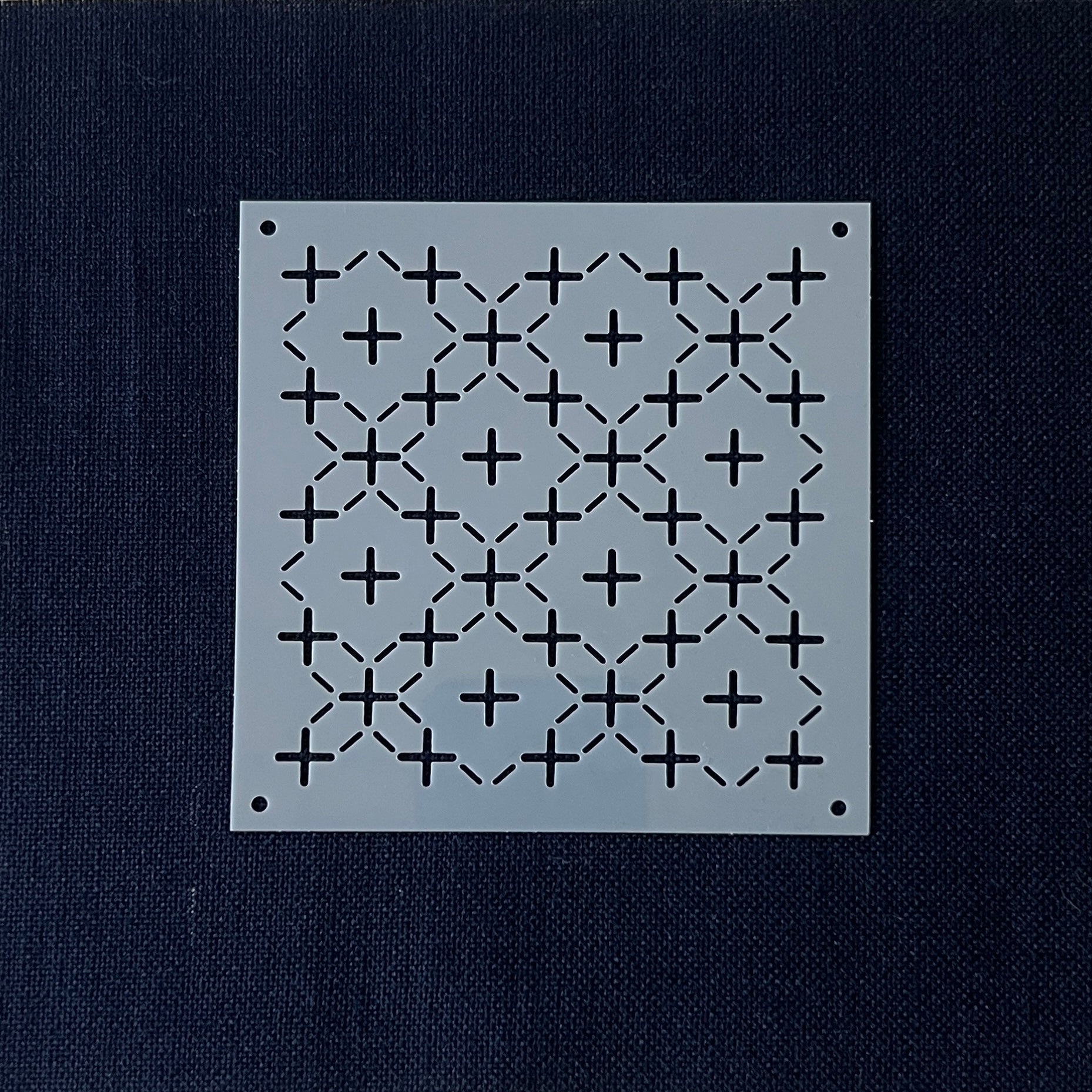 Sashiko Stitching Stencil - Cross Stitch (Jujizashi)