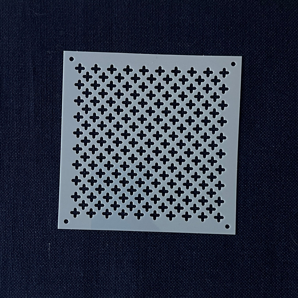 Sashiko Stitching Stencil - Cross Stitch (Jujizashi)