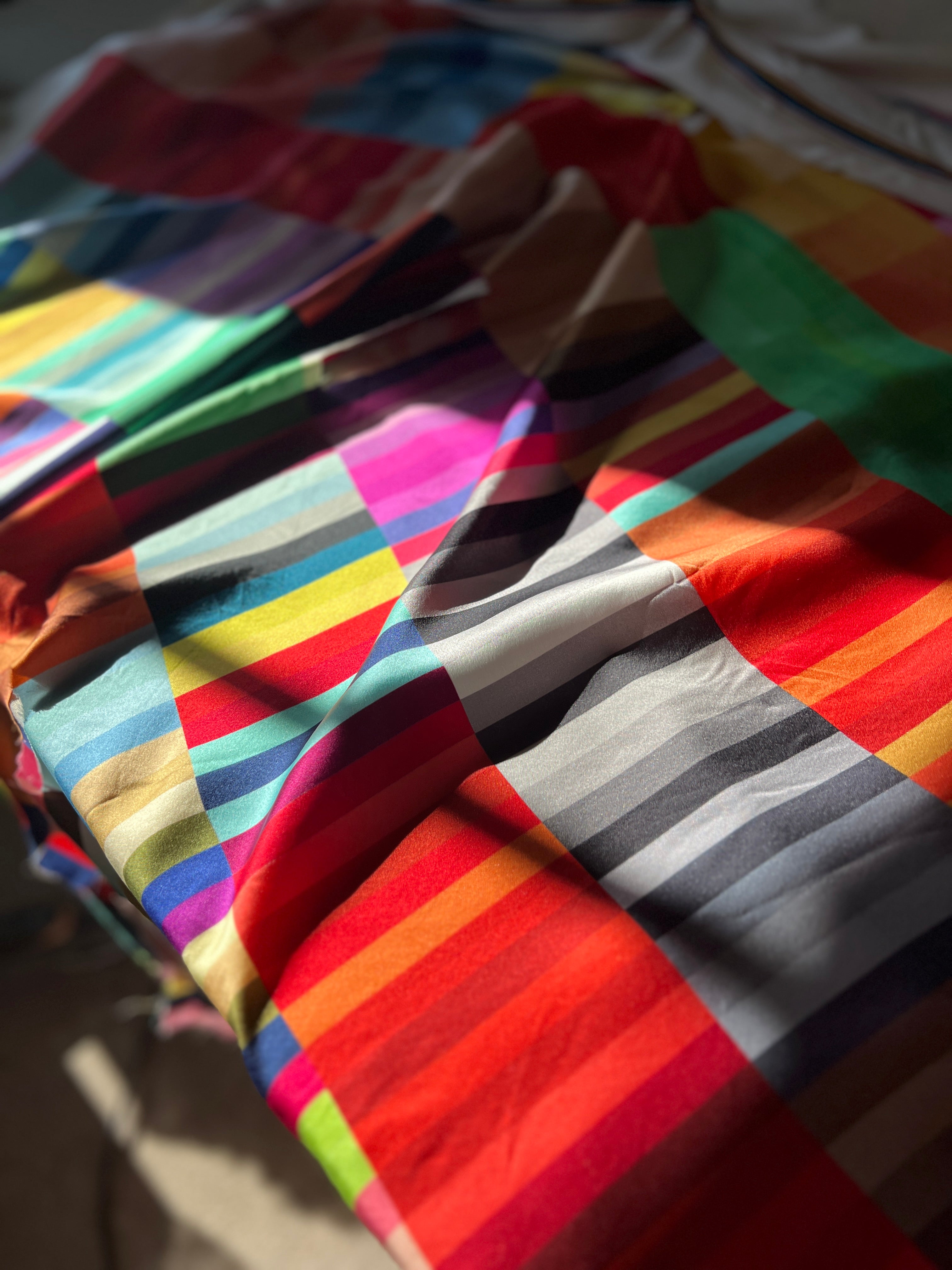 The Proud Silk Bundle — 100% Silk Designer Print Samples — Curated Material