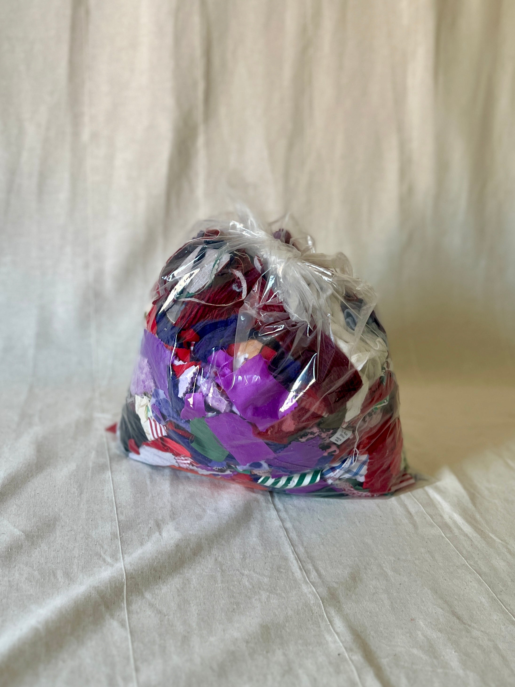 Fabric Remnant Offcuts Mixed Bag 1kg