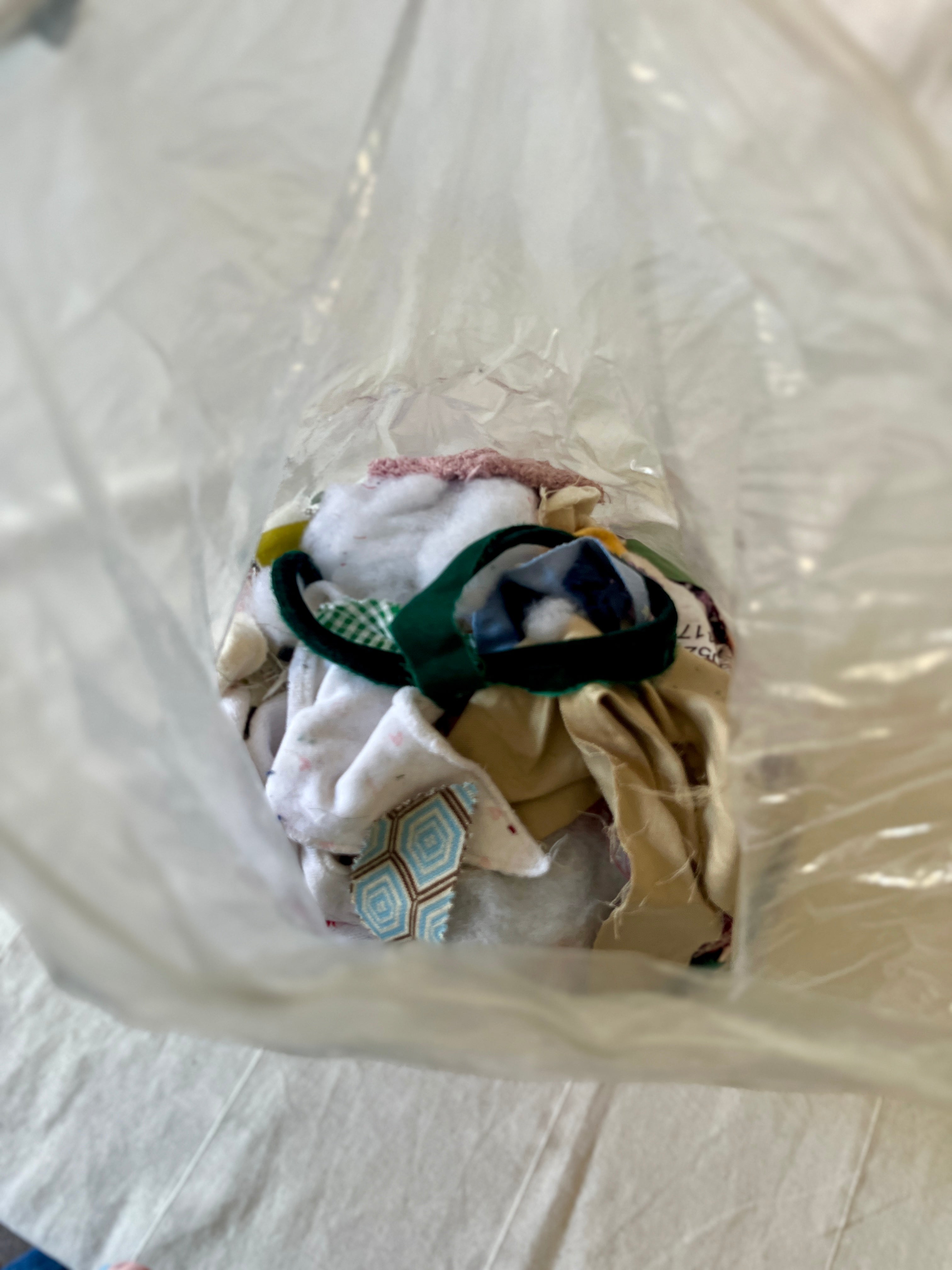 Fabric Remnant Offcuts Mixed Bag 1kg
