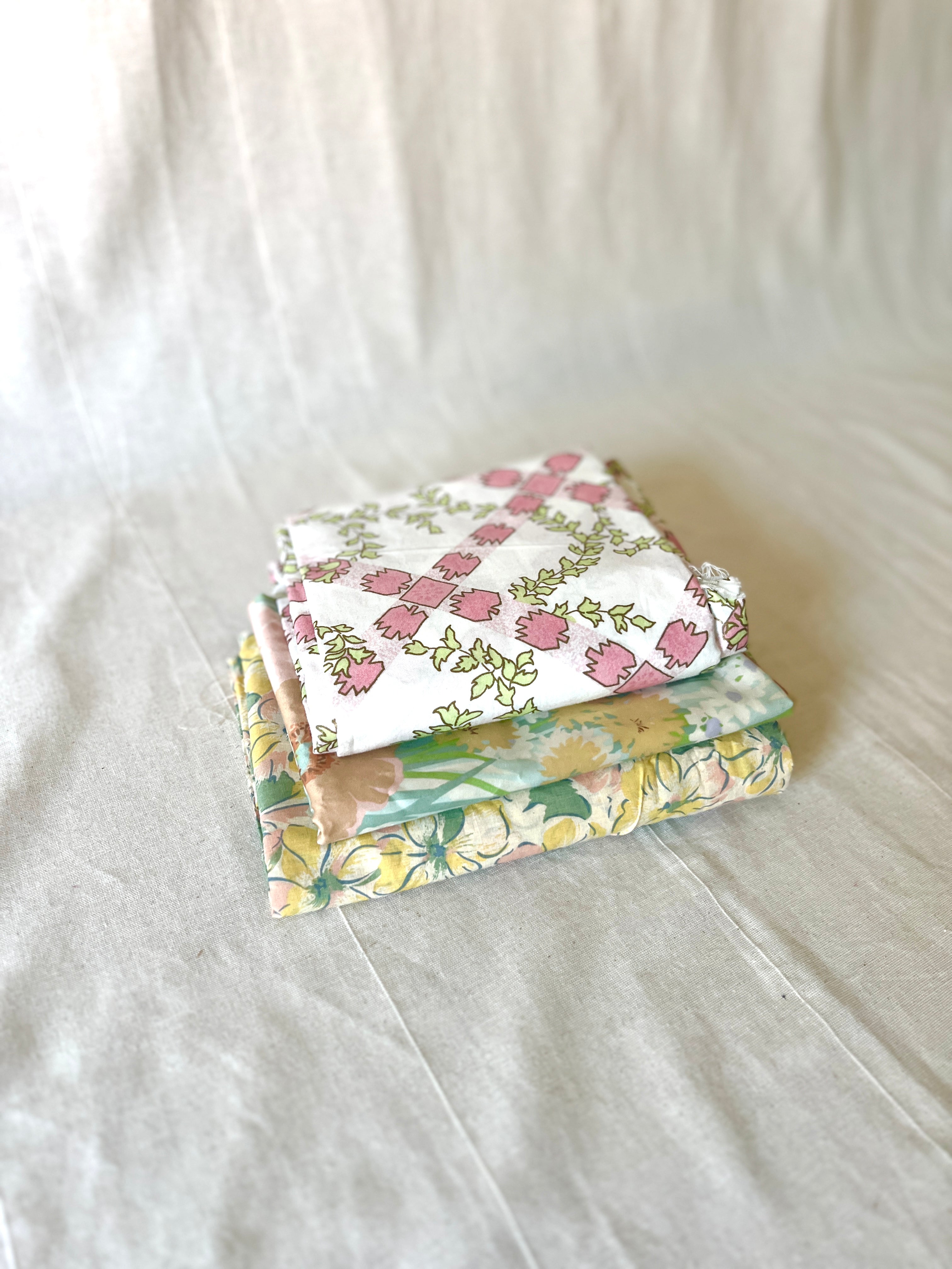 Vintage Spring Florals Bundle – Cotton - Curated Materials