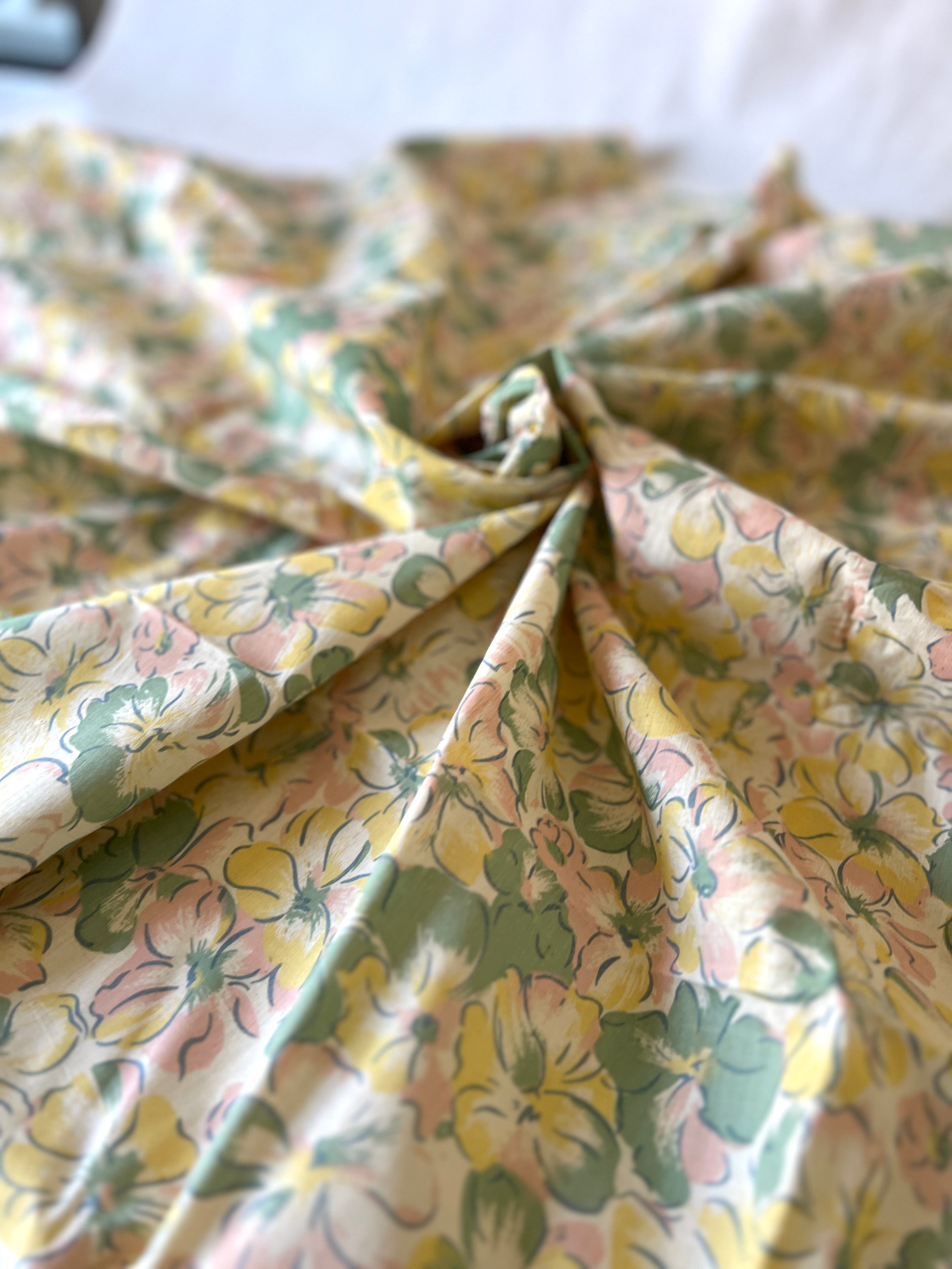 Vintage Spring Florals Bundle – Cotton - Curated Materials