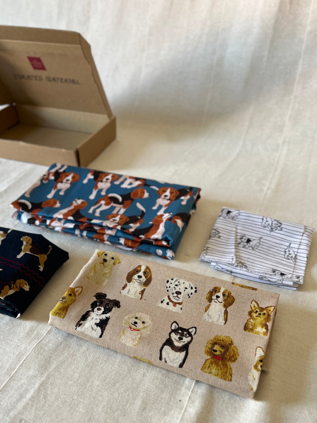 The Dog Lover Bundle – Quilting Cotton - Curated Materials