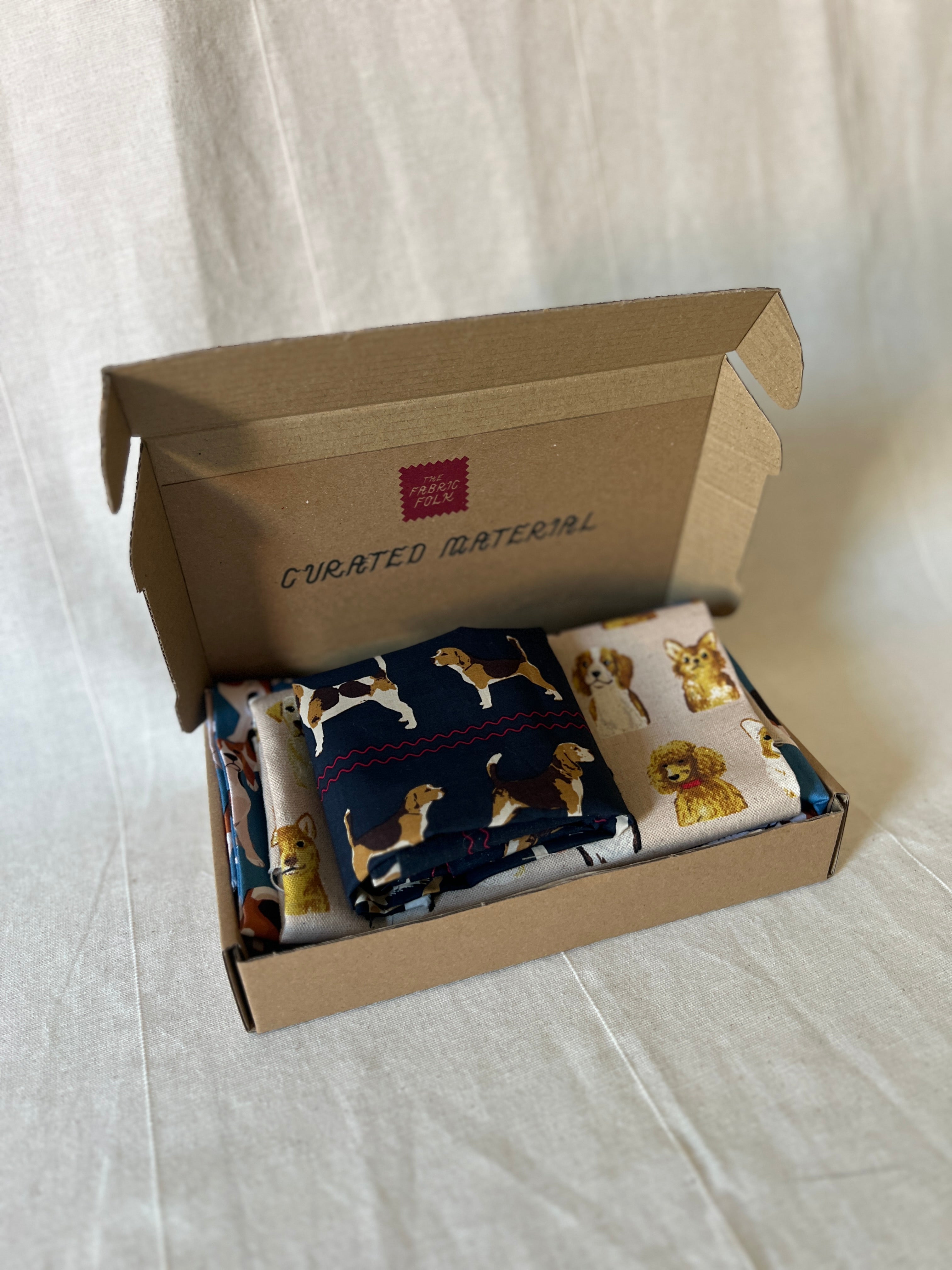 The Dog Lover Bundle – Quilting Cotton - Curated Materials