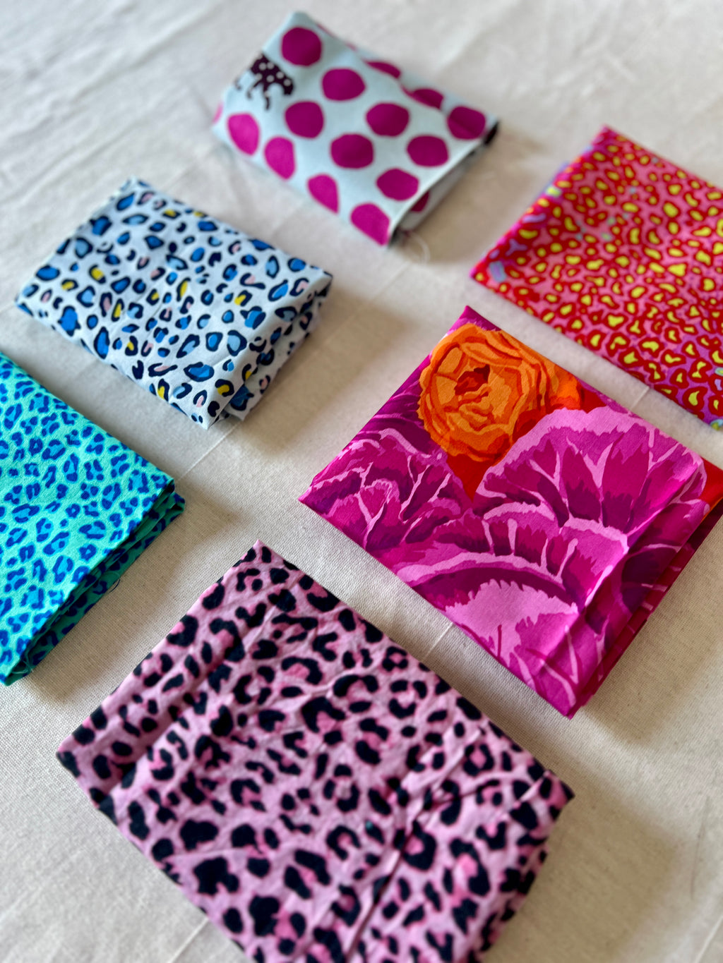 The Leopard Diva Bundle - Quilting Cotton - Curated Material