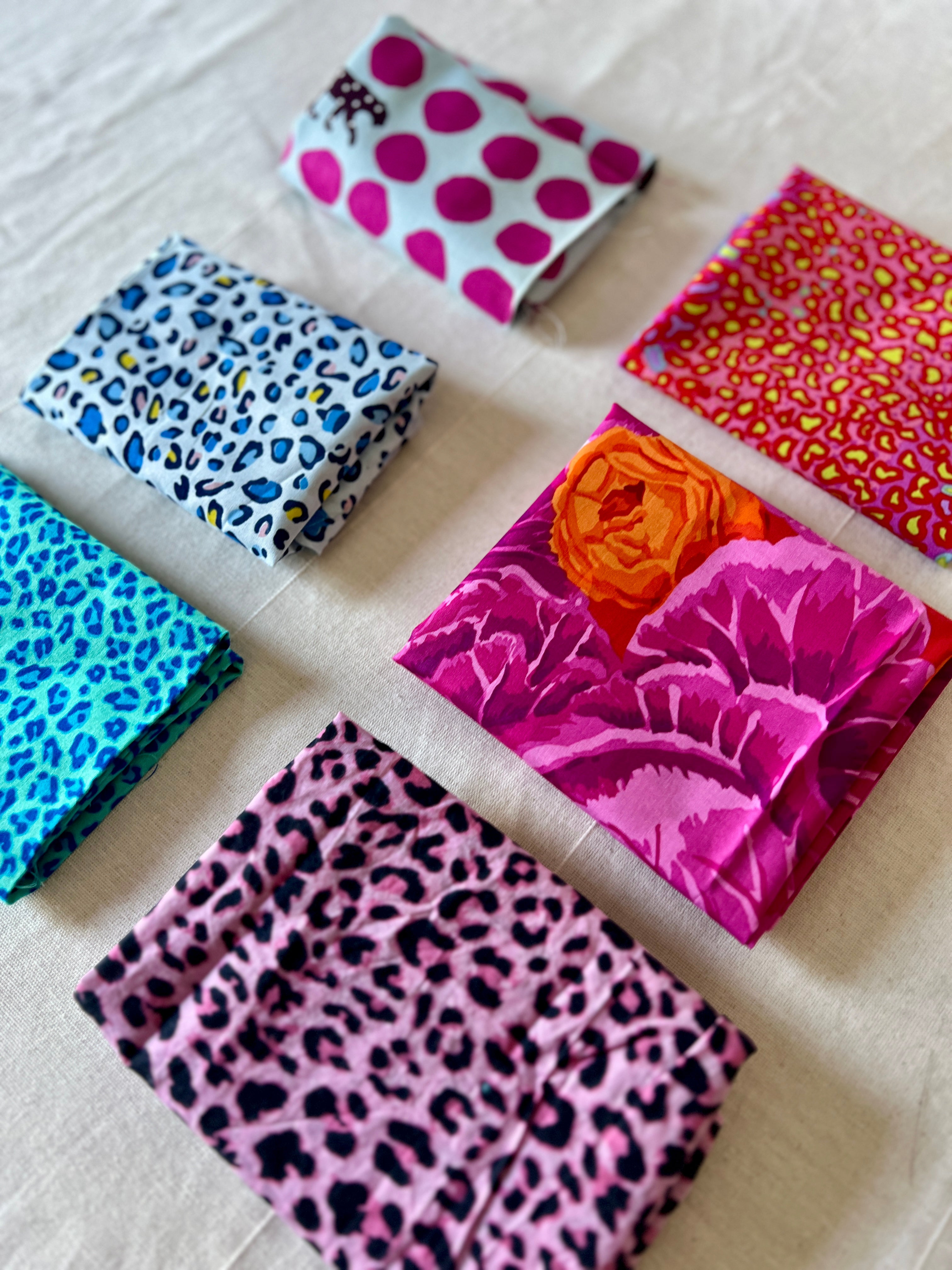 The Leopard Diva Bundle - Quilting Cotton - Curated Material