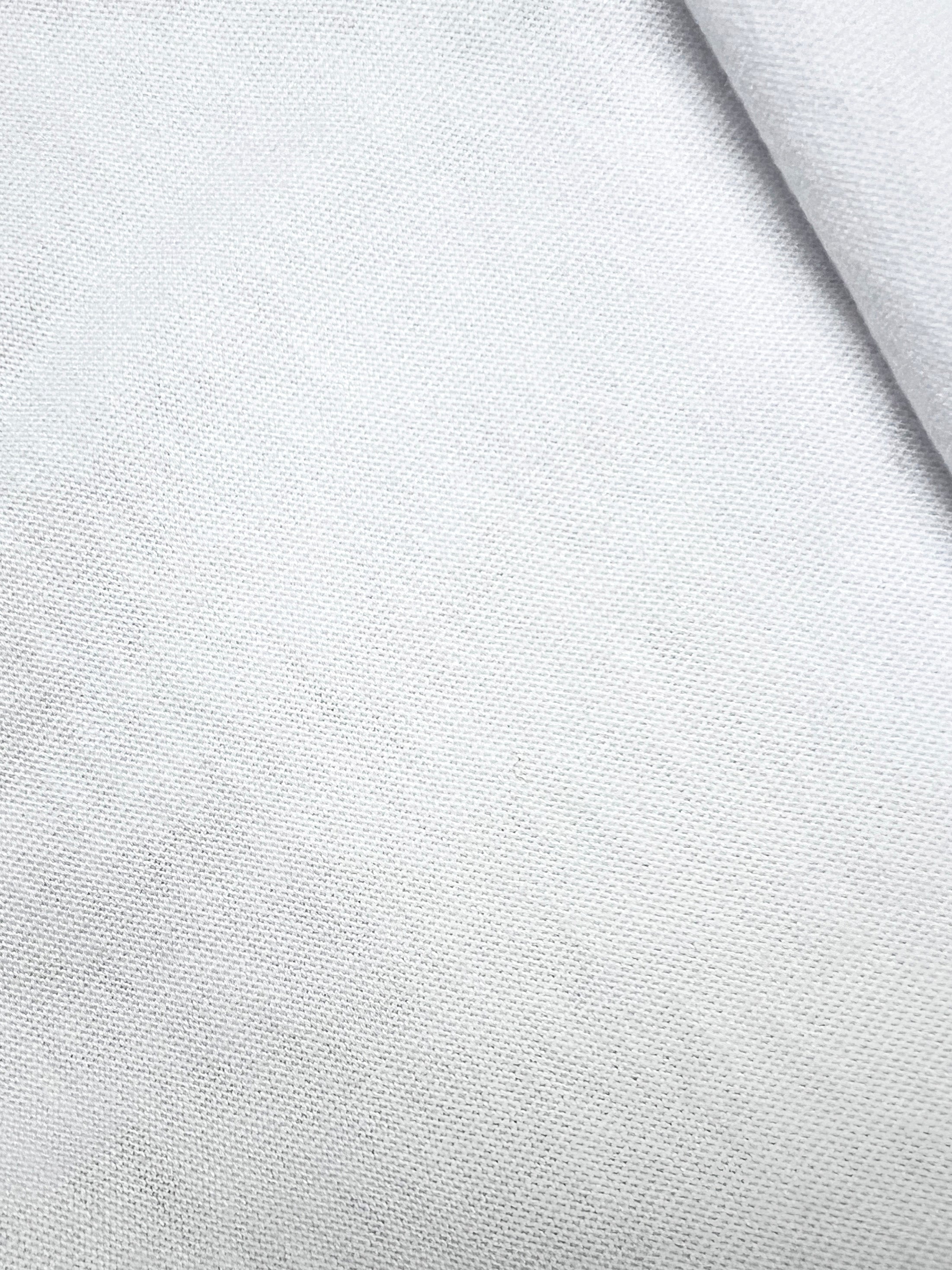 White Organic Cotton Jersey Fabric – GOTS Certified