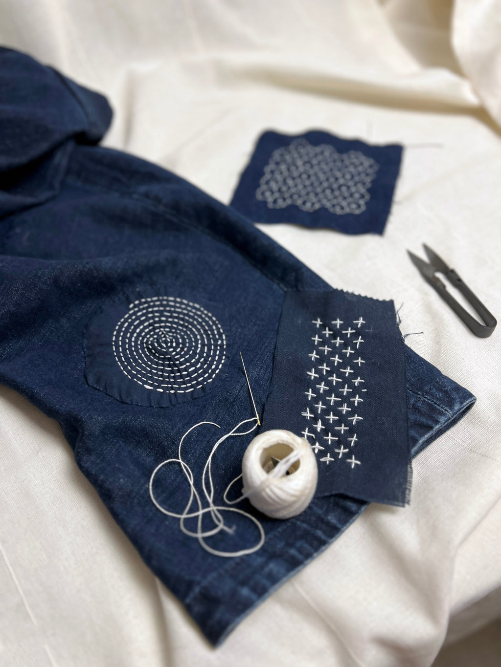 The Sashiko Starter Kit — 10 Piece Set
