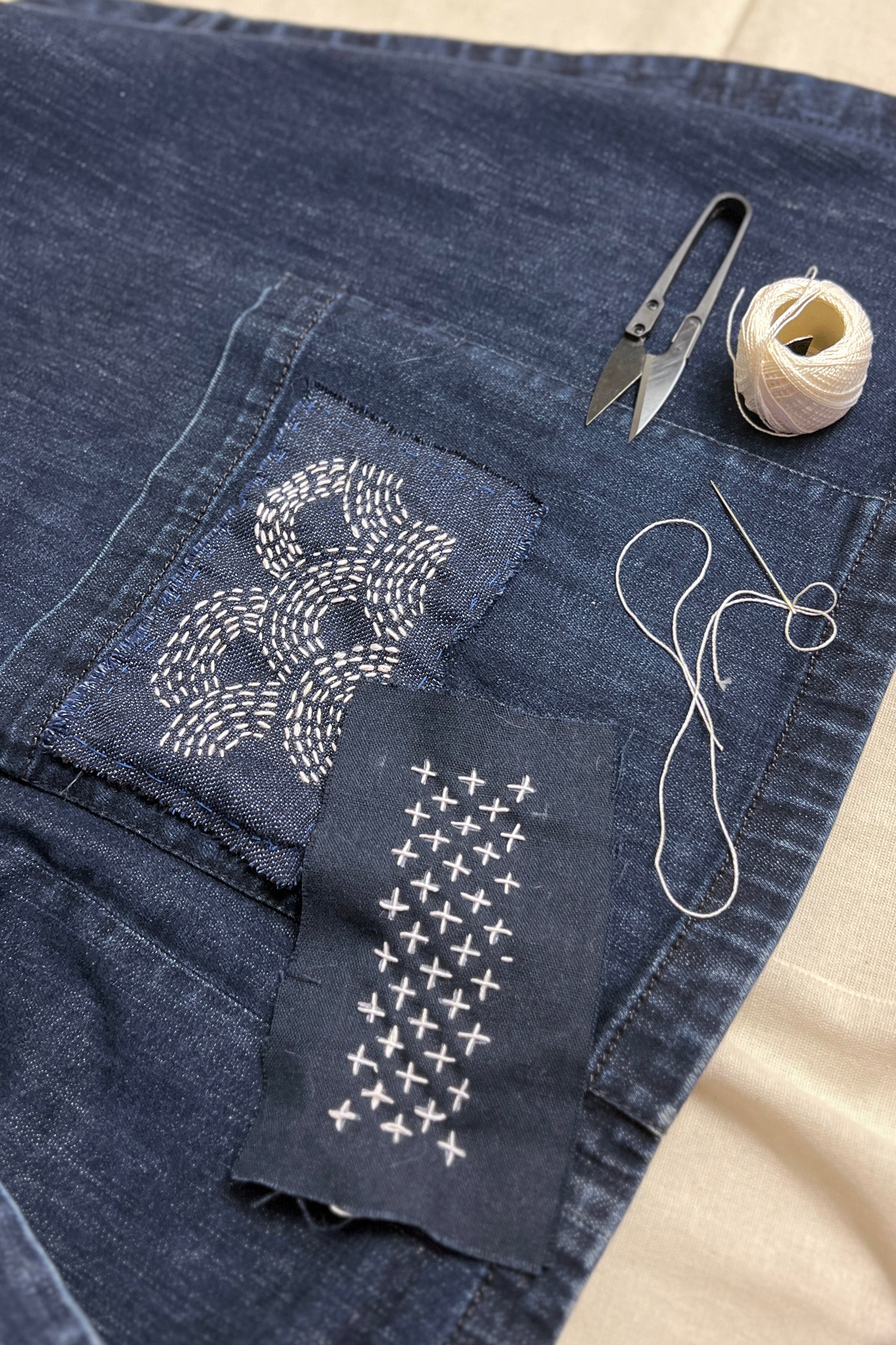 The Sashiko Starter Kit — 10 Piece Set