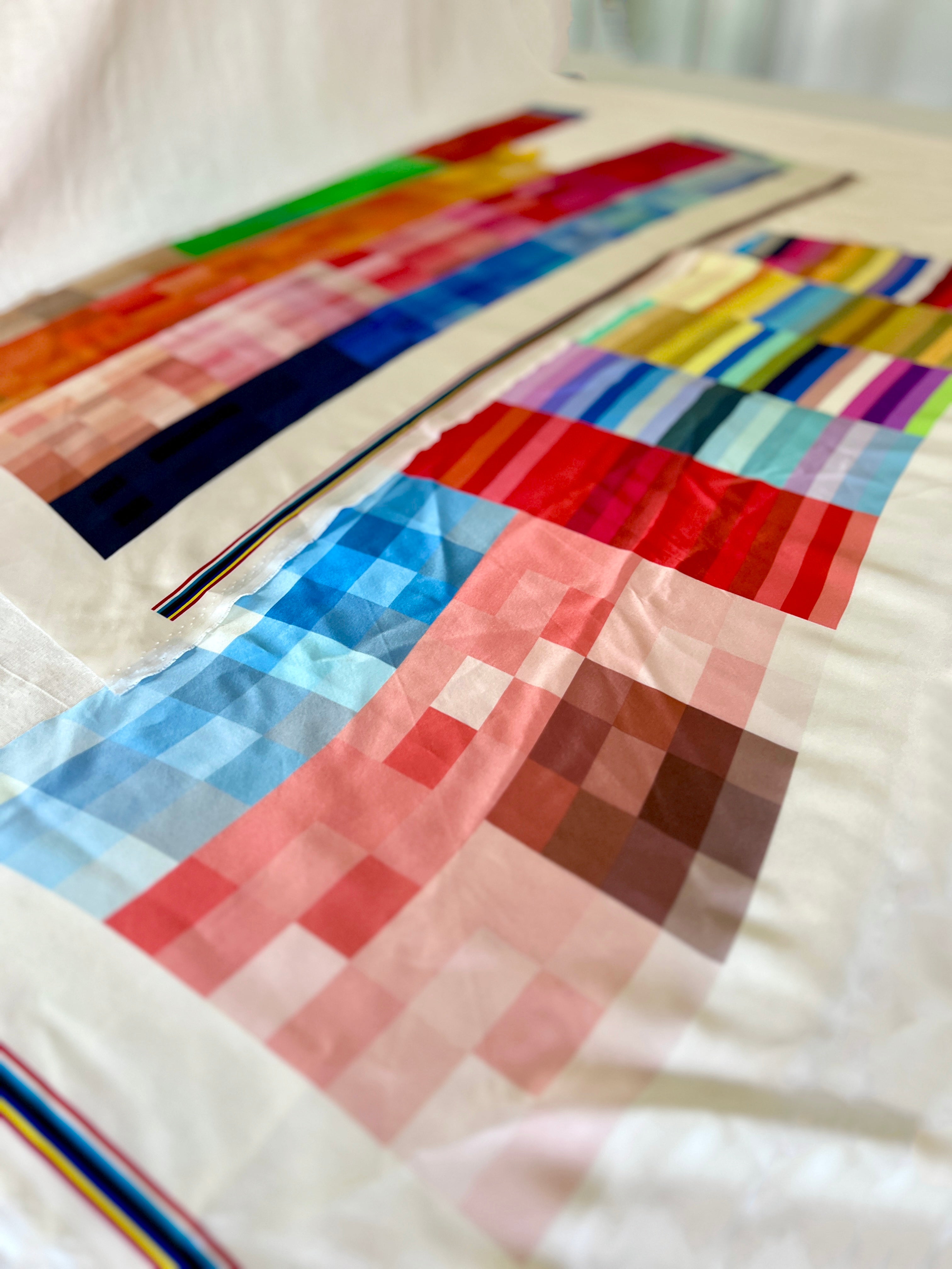 The Proud Silk Bundle — 100% Silk Designer Print Samples — Curated Material
