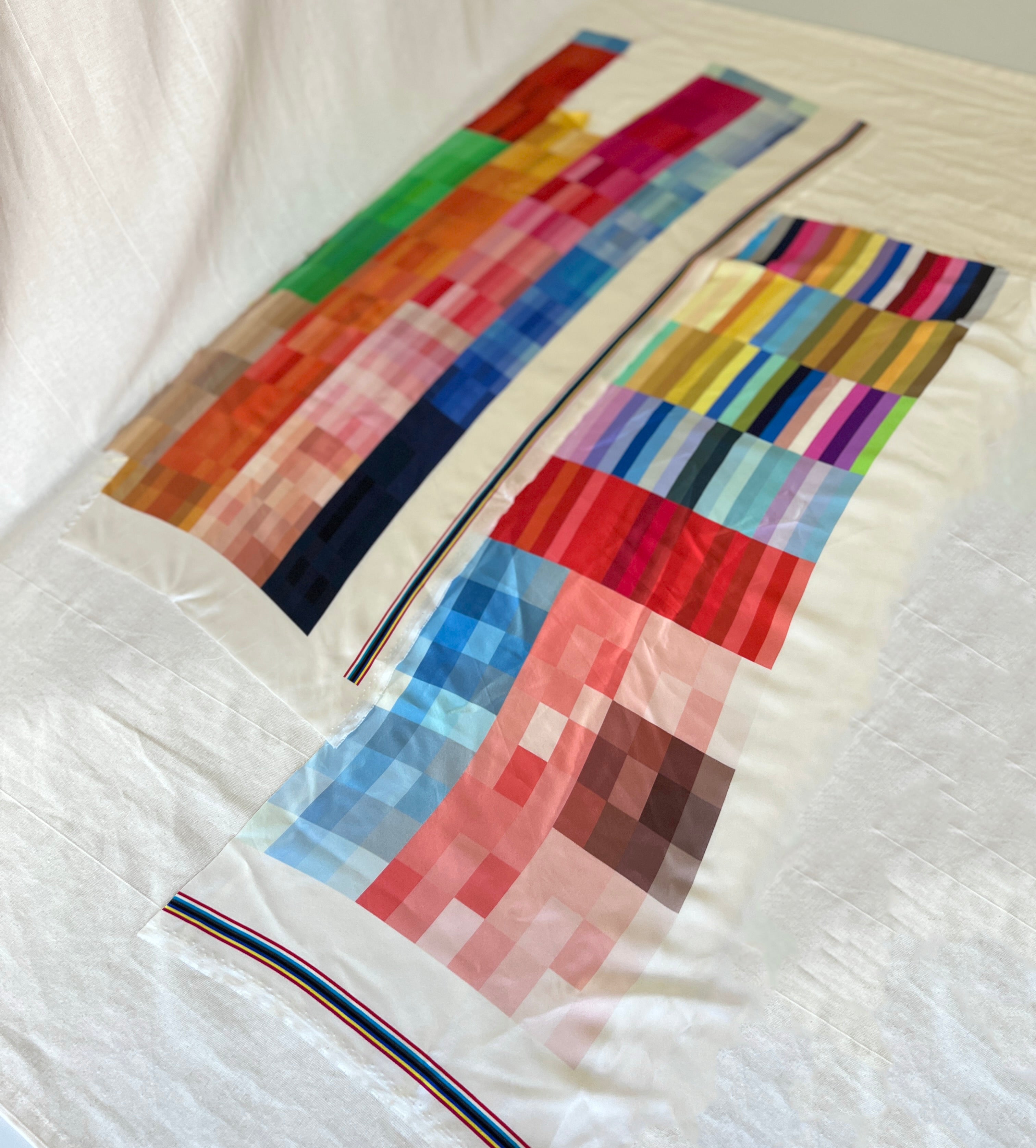 The Proud Silk Bundle — 100% Silk Designer Print Samples — Curated Material