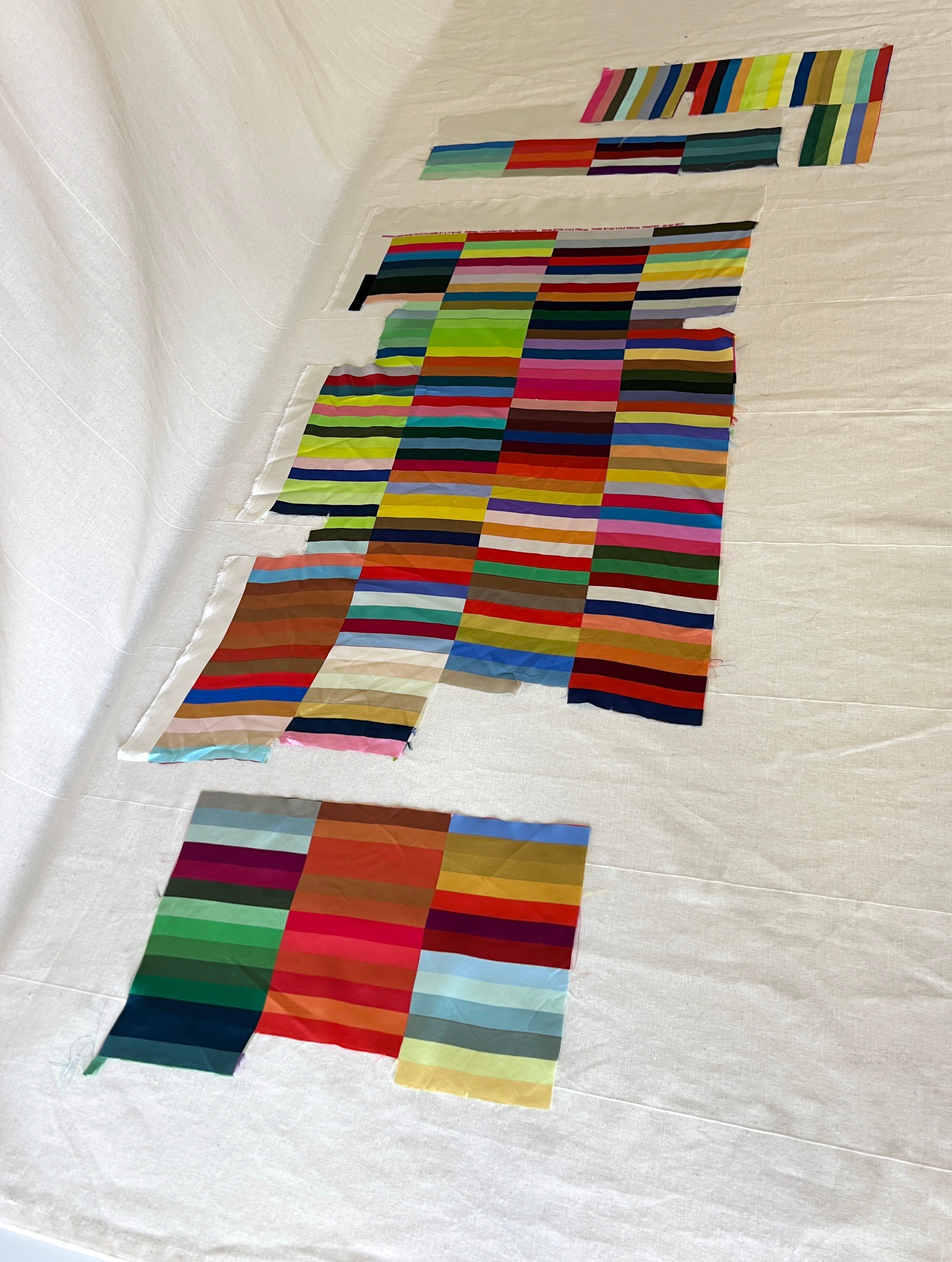 The Proud Silk Bundle — 100% Silk Designer Print Samples — Curated Material