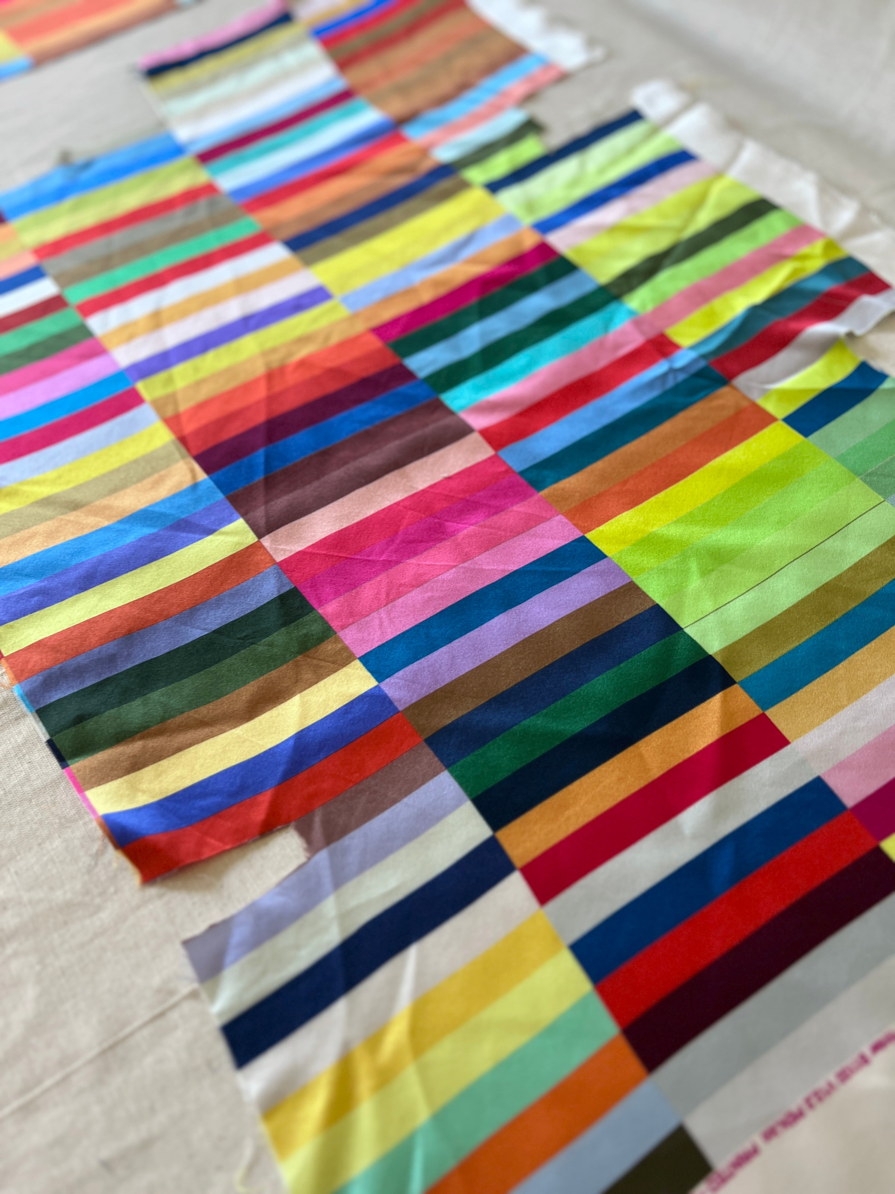 The Proud Silk Bundle — 100% Silk Designer Print Samples — Curated Material