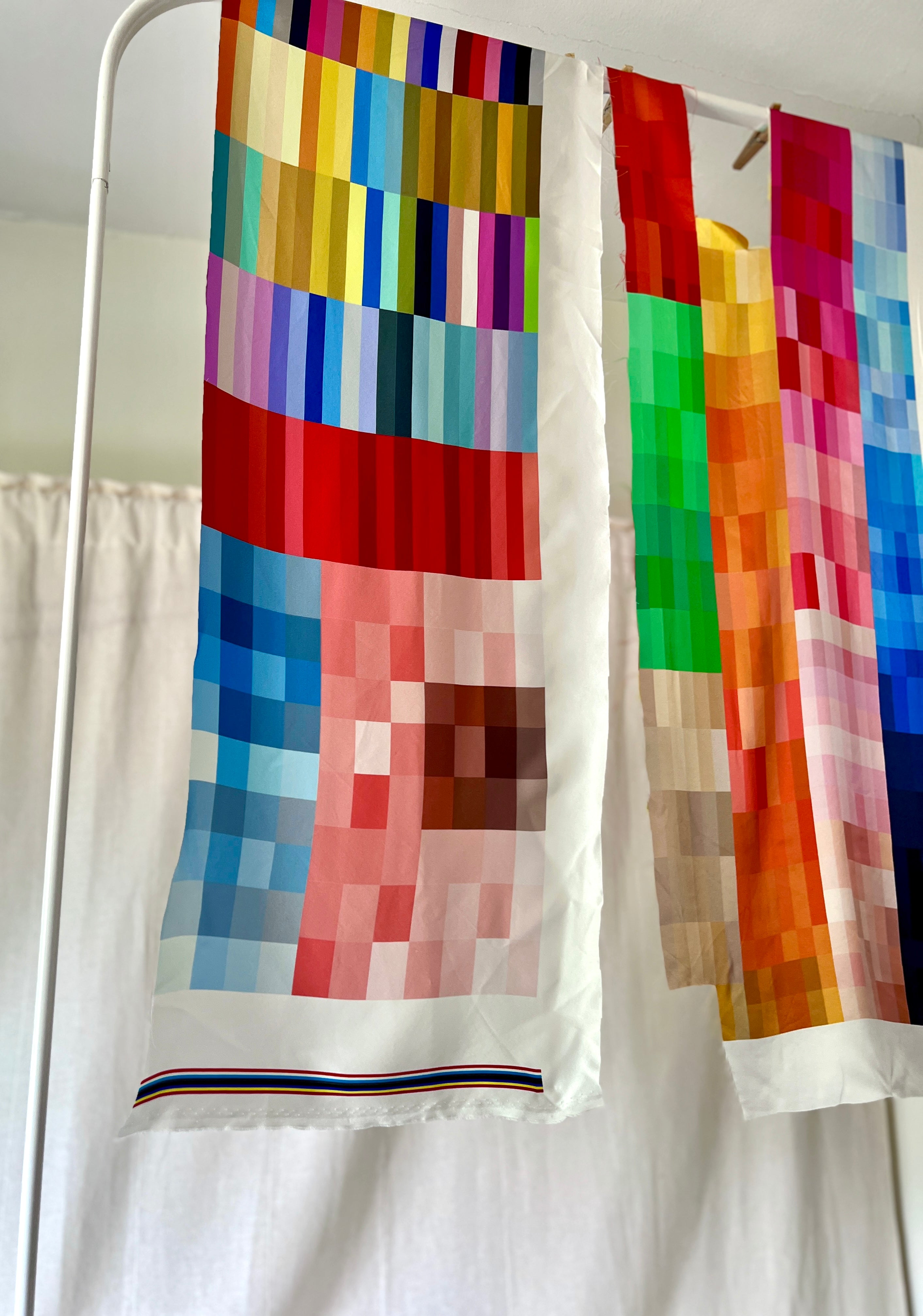 The Proud Silk Bundle — 100% Silk Designer Print Samples — Curated Material
