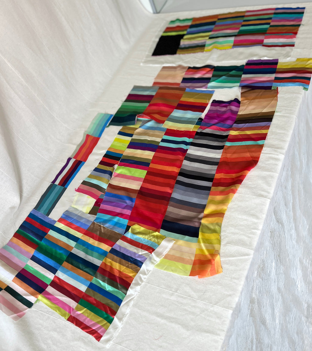 The Proud Silk Bundle — 100% Silk Designer Print Samples — Curated Material