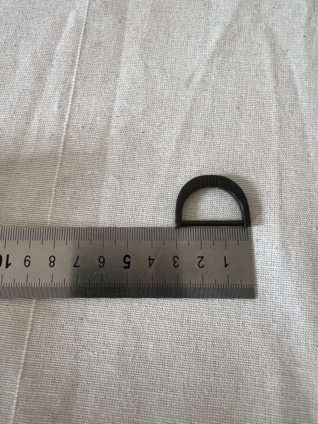 D-Rings — Matte Black Coated Metal — Surplus Garment Hardware