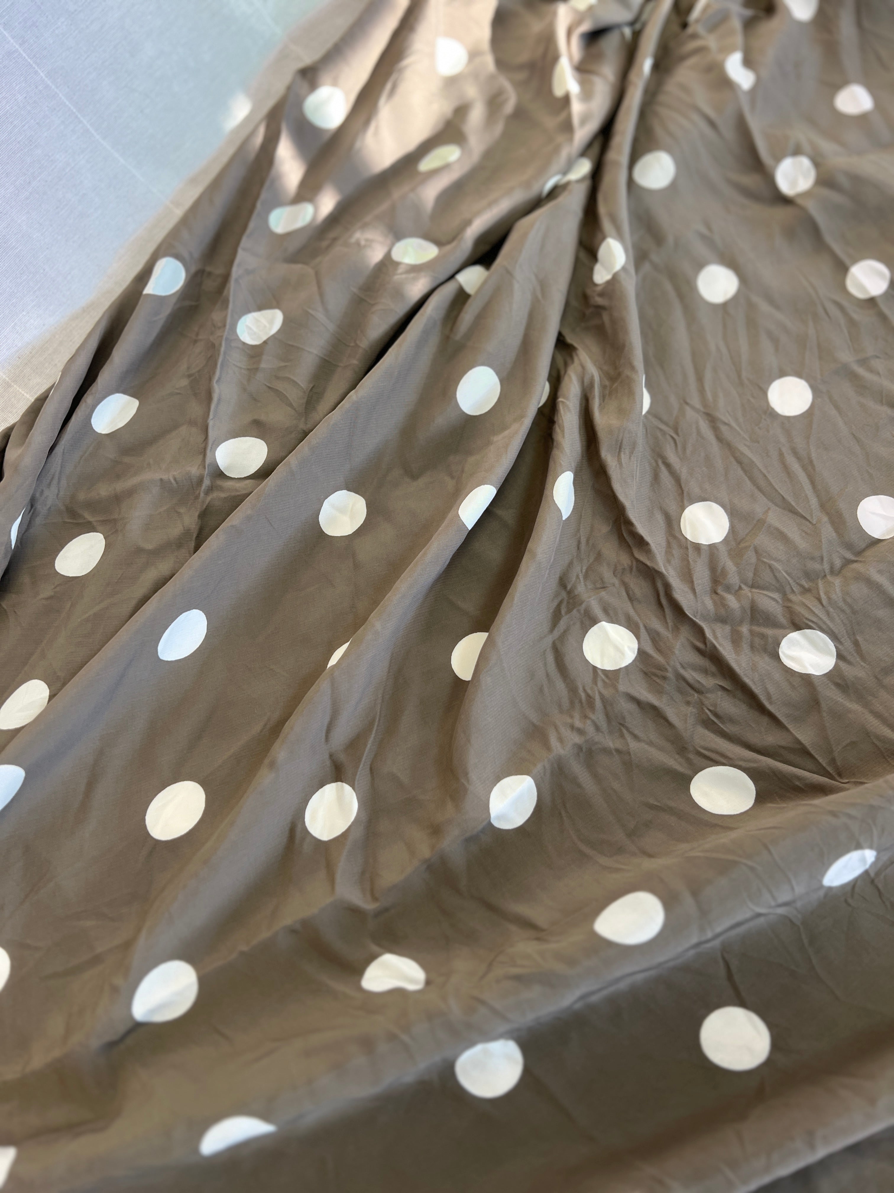 Large Dressmaking Bundle - Polka Dot Patterns - Viscose & Polyester - Almost 6 Metres