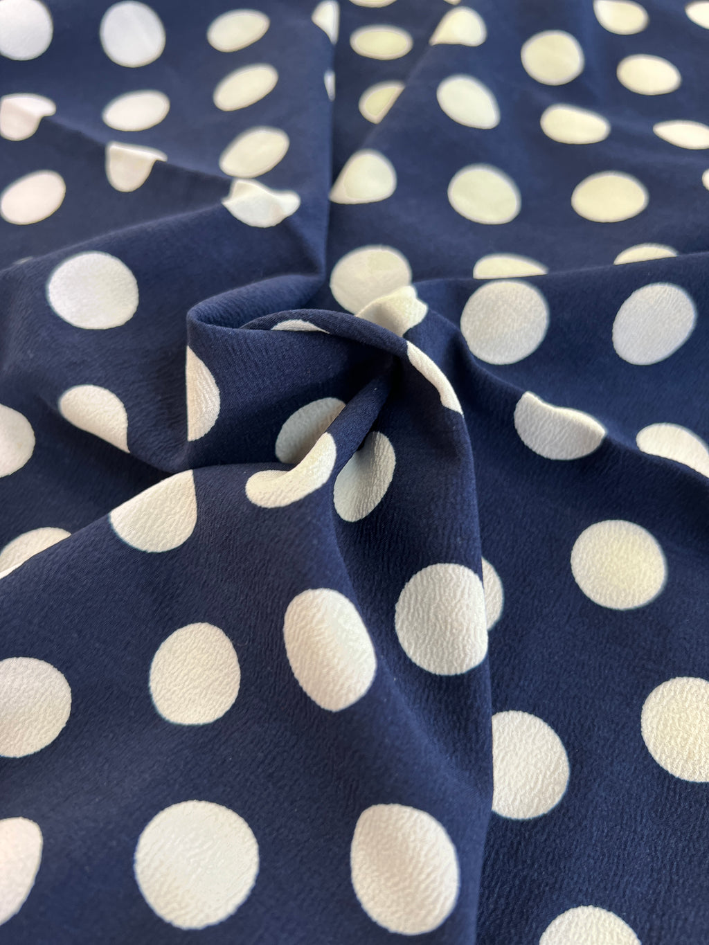 Large Dressmaking Bundle - Polka Dot Patterns - Viscose & Polyester - Almost 6 Metres