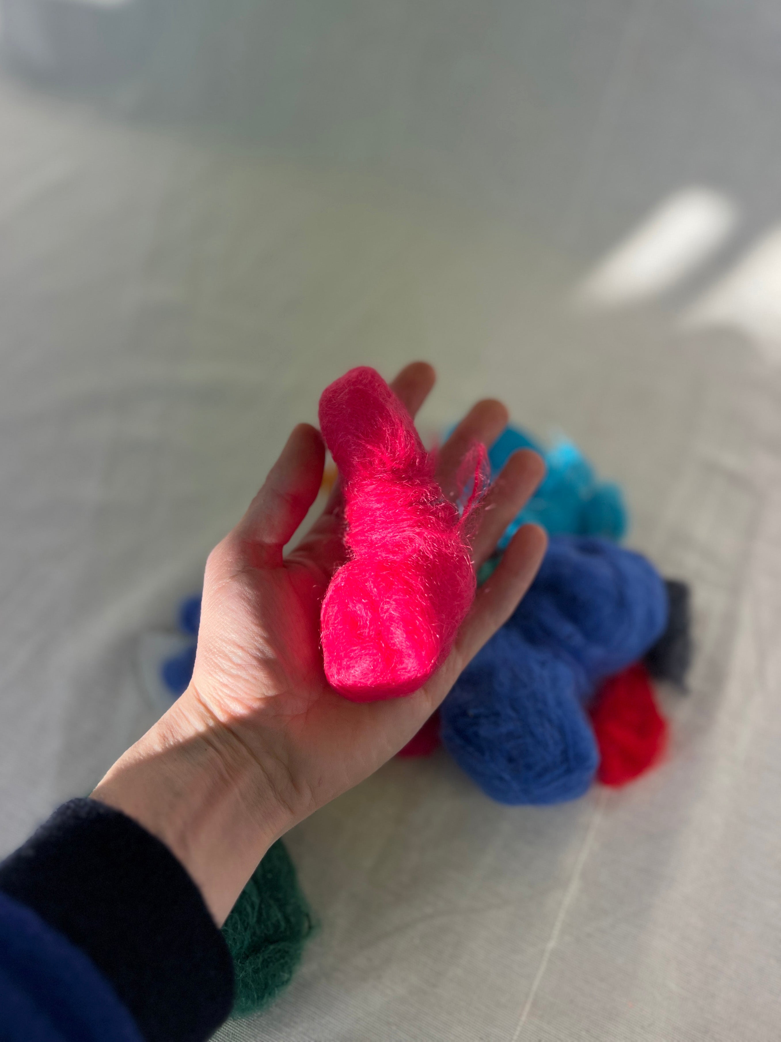 Mohair Yarn Bundle For Creative Knitting, Crochet and Visible Mending