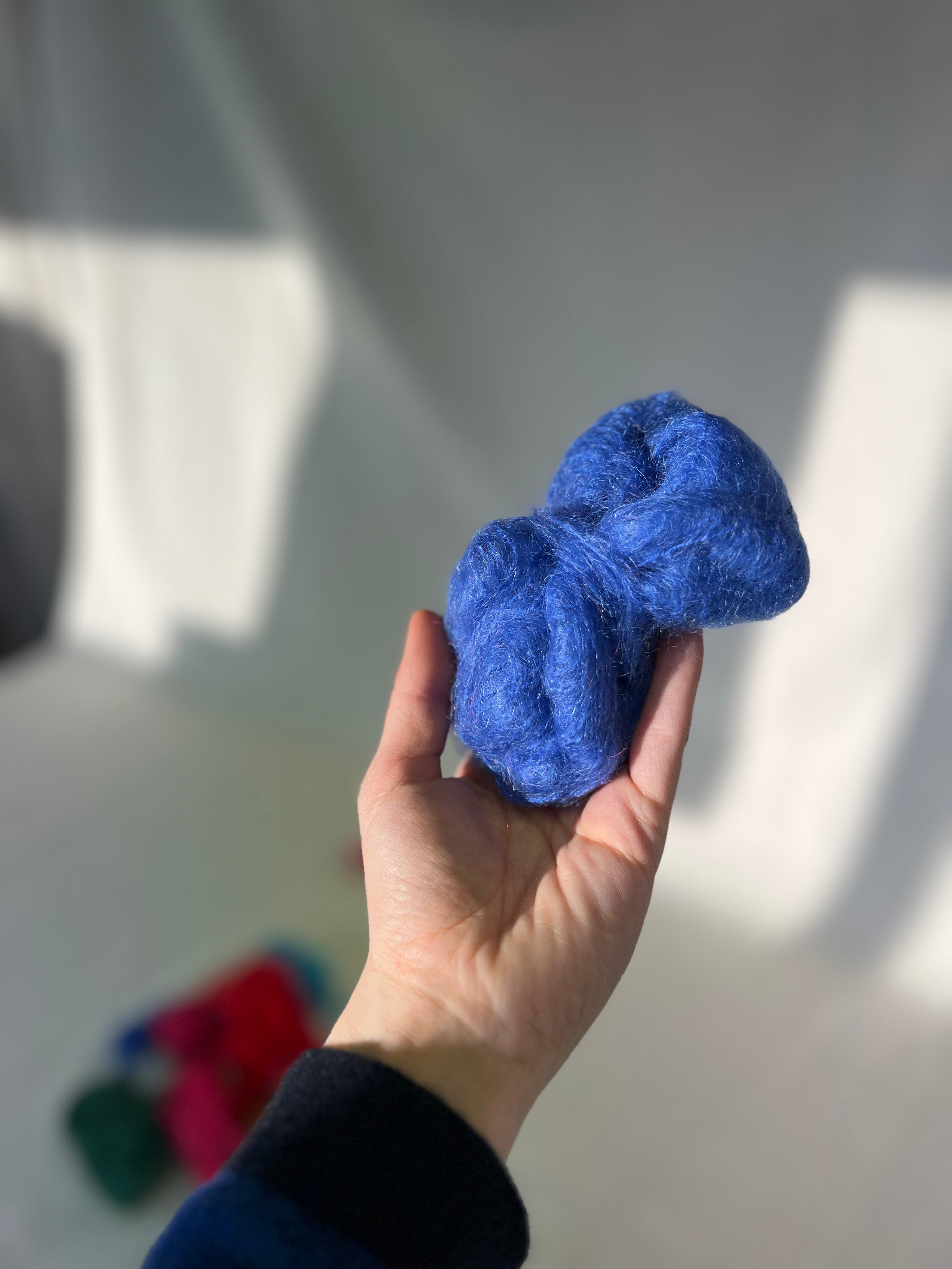 Mohair Yarn Bundle For Creative Knitting, Crochet and Visible Mending