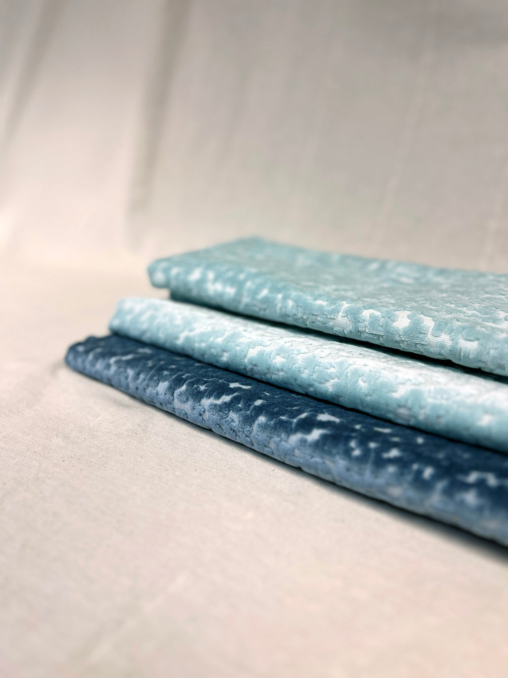 Velvet Upholstery - 3 Pieces - Fabric Bundle