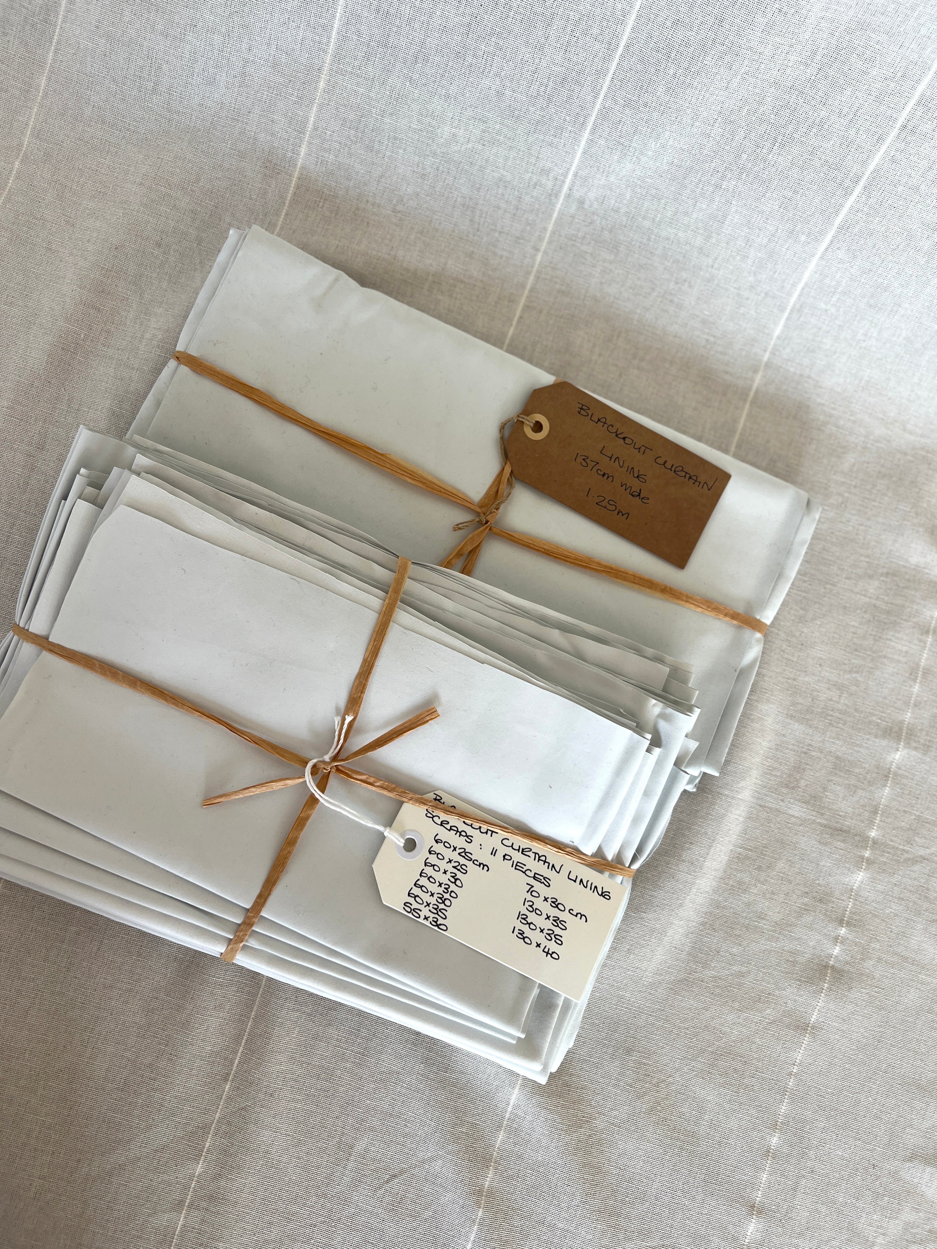 Blackout Curtain Lining Bundle - 20+ Metres